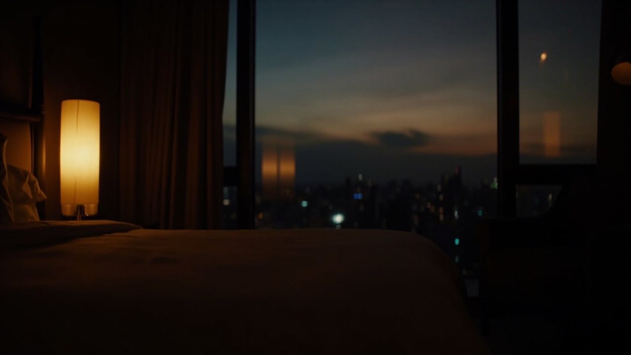 Boutique suite at dusk