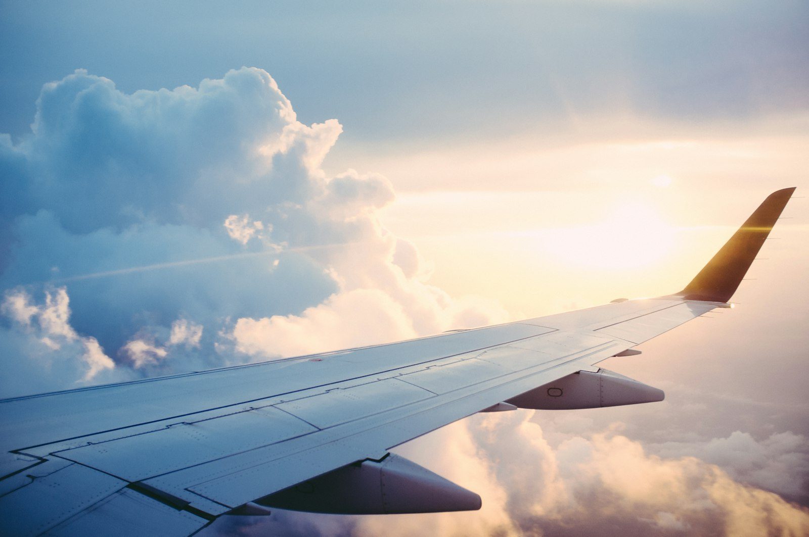 A plane among clouds — the journey into Vietnam